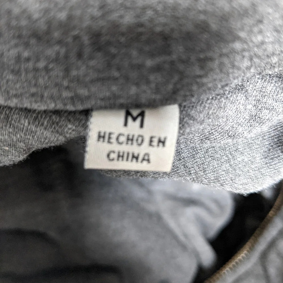 Levi's Men's Faux Leather Trucker Hooded Size Medium M - Picture 5 of 8